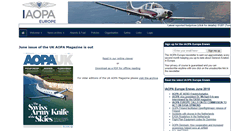 Desktop Screenshot of iaopa.eu