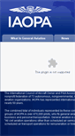 Mobile Screenshot of iaopa.org
